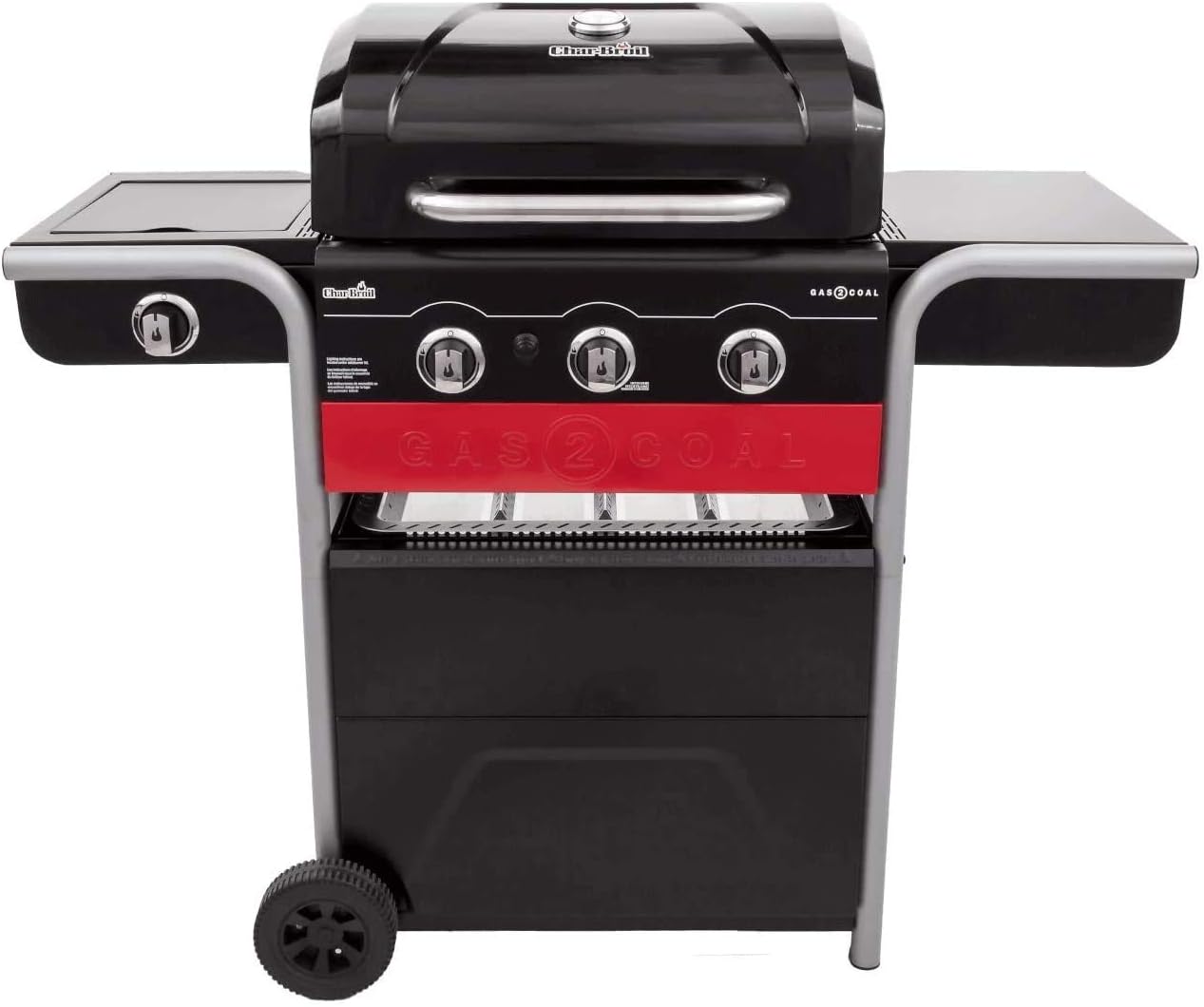 Char-Broil Gas2Coal 440 Gas Barbecue Black