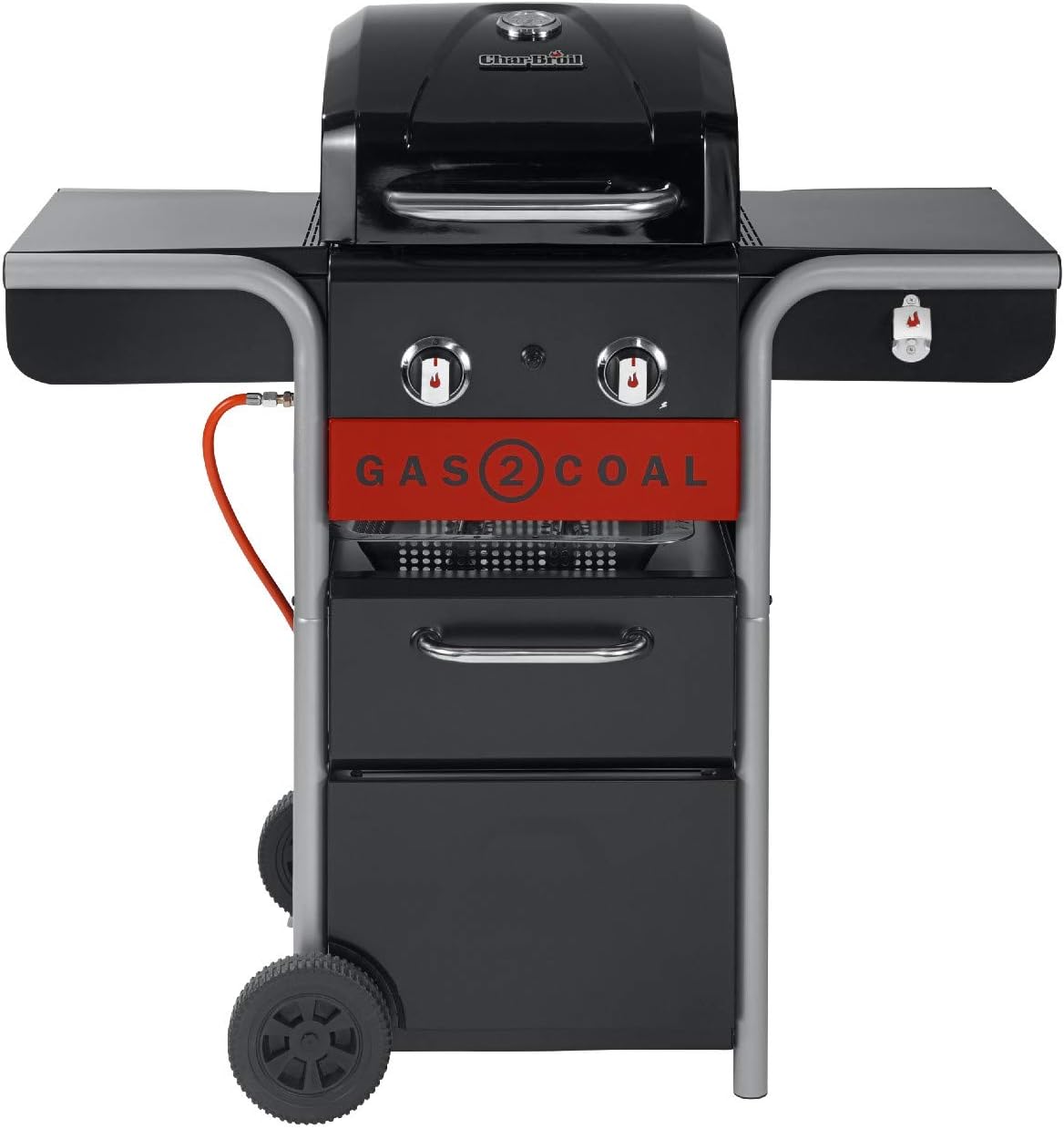 Char-Broil Gas2Coal 440 Gas Barbecue Black
