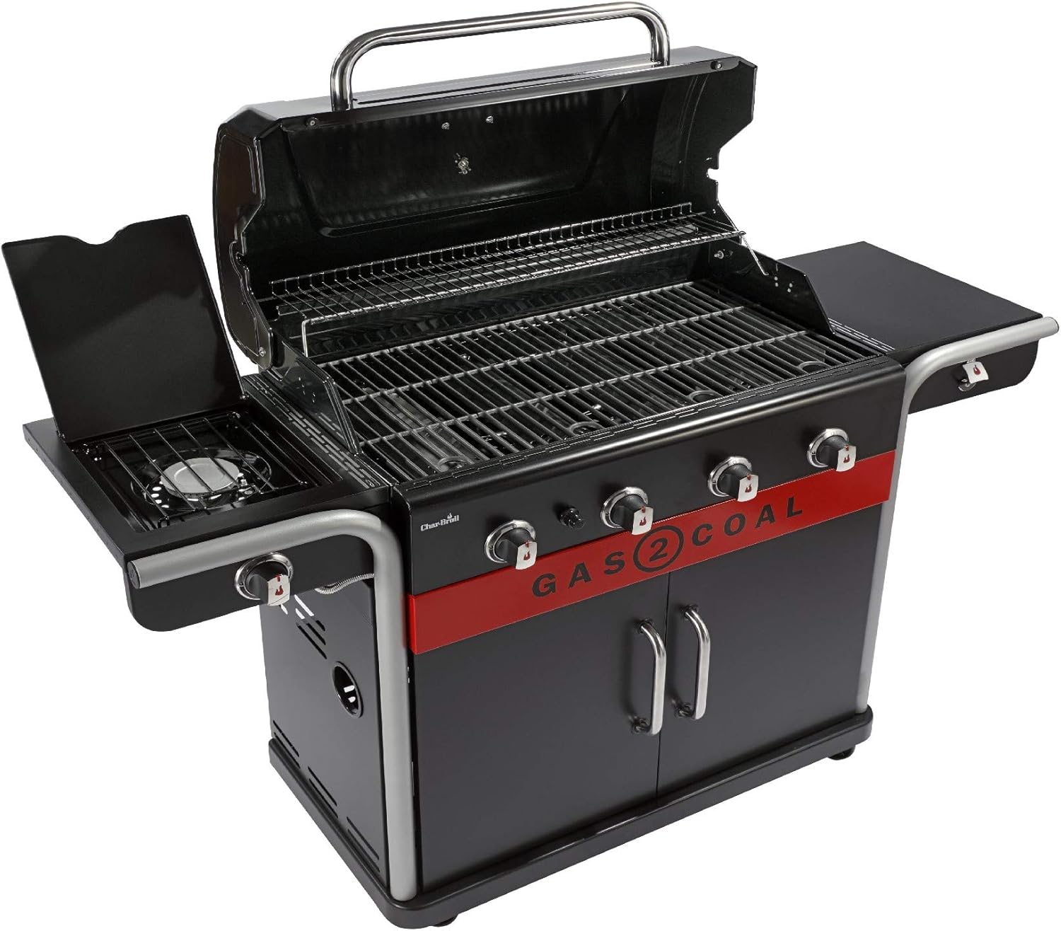Char-Broil Gas2Coal 440 Gas Barbecue Black