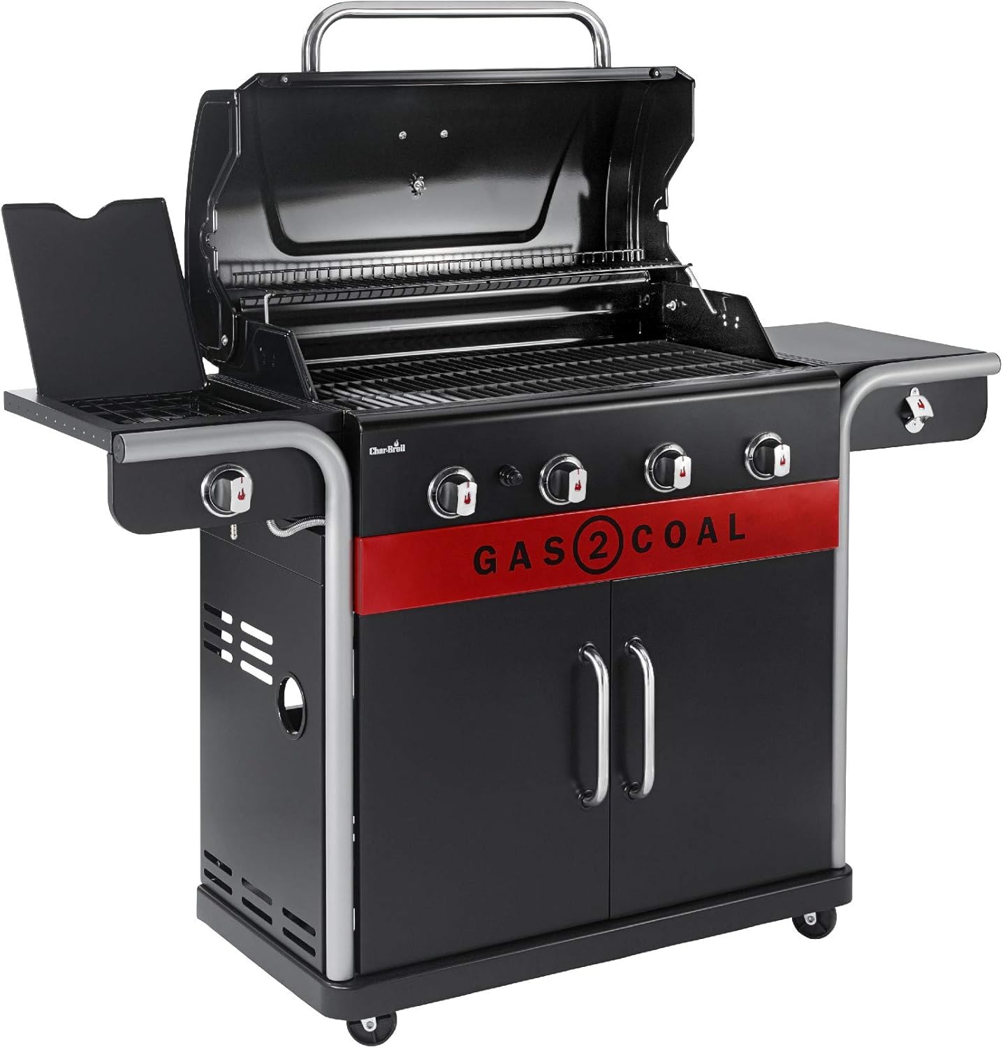 Char-Broil Gas2Coal 440 Gas Barbecue Black
