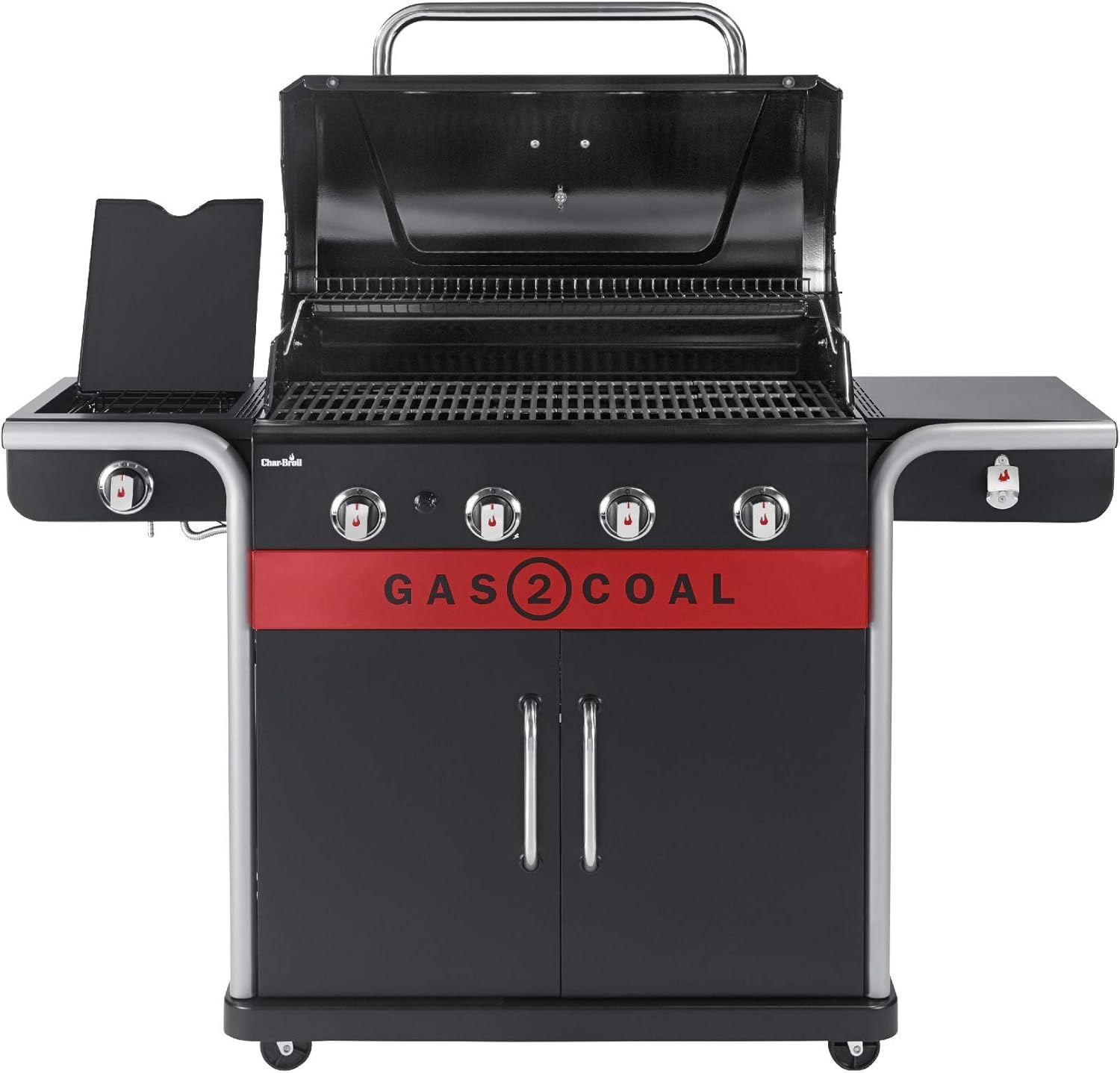 Char-Broil Gas2Coal 440 Gas Barbecue Black