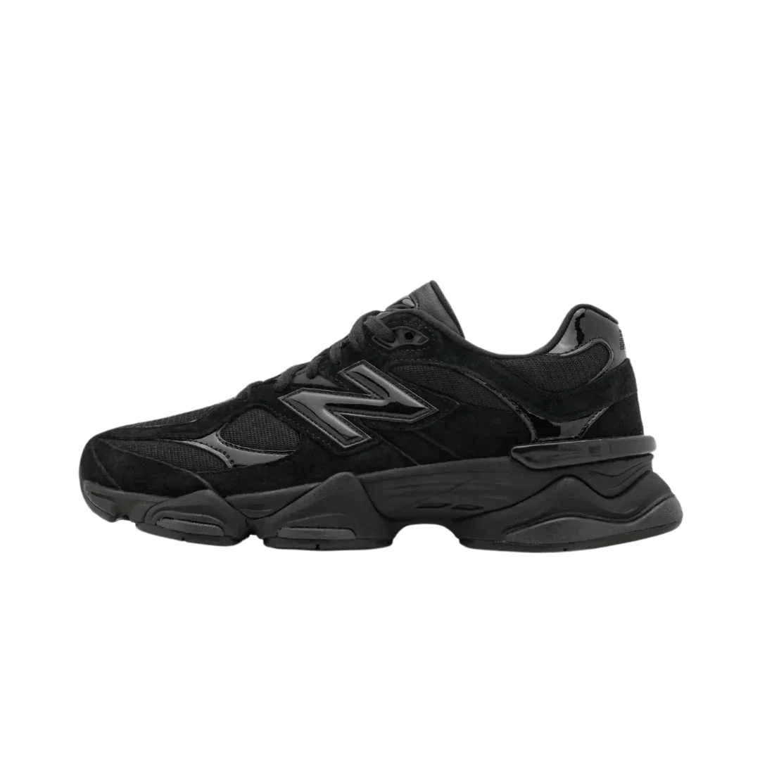 New Balance 9060 Triple Black Patent