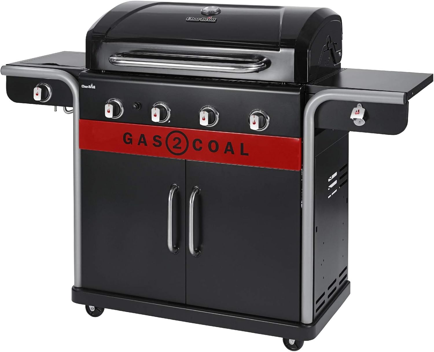 Char-Broil Gas2Coal 440 Gas Barbecue Black