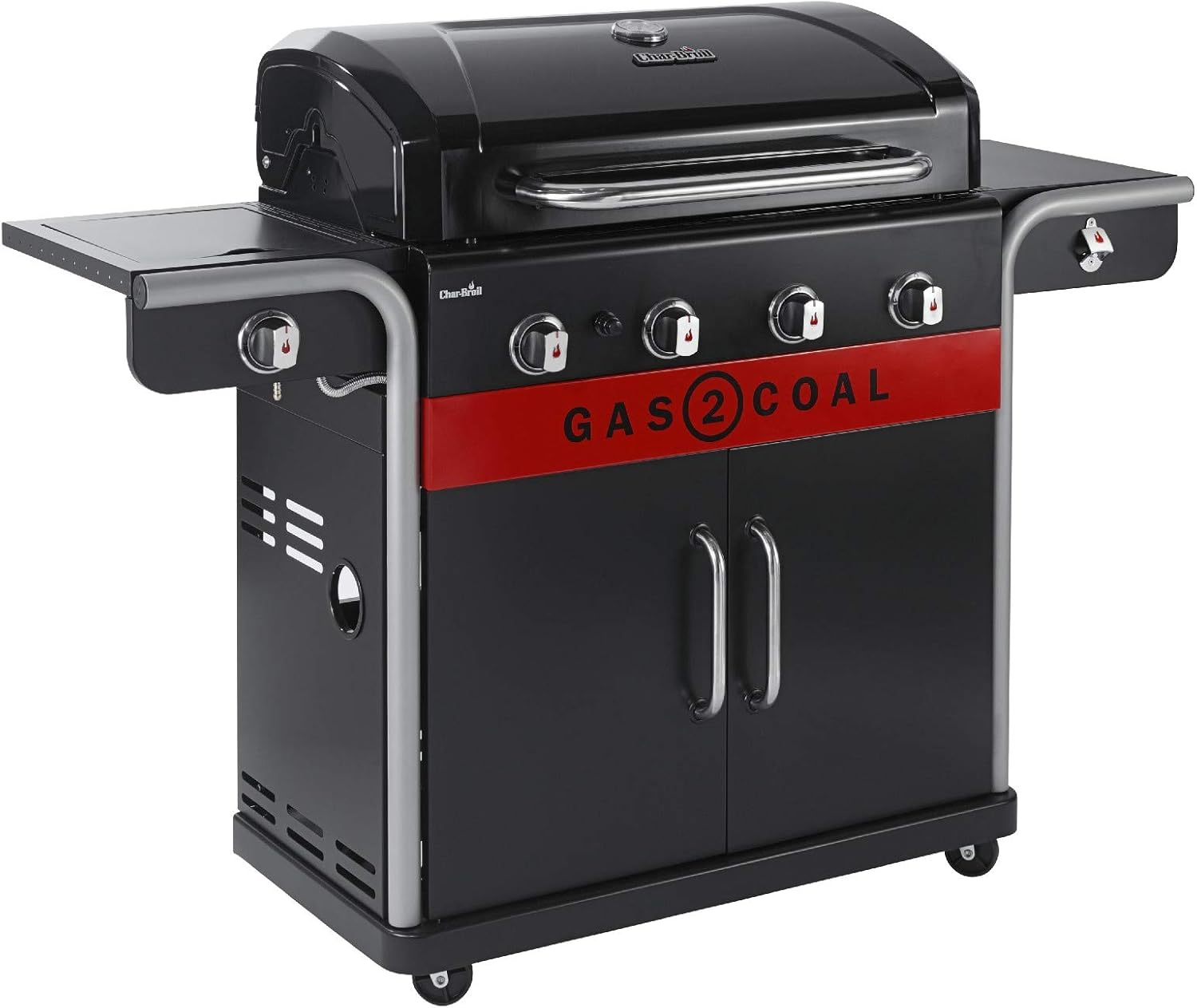 Char-Broil Gas2Coal 440 Gas Barbecue Black