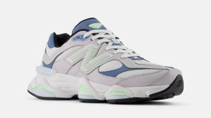 New Balance 9060 Pearl Grey Shoreline Blue
